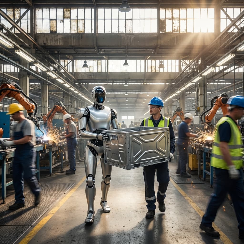How Humanoid Robots Are Revolutionizing Manufacturing in 2026