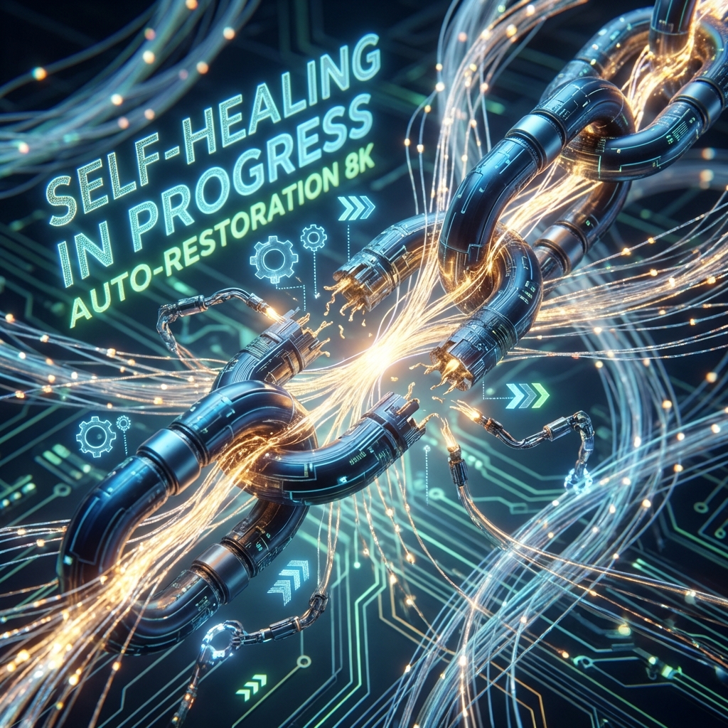 Visualization of Self-Healing Code Chains