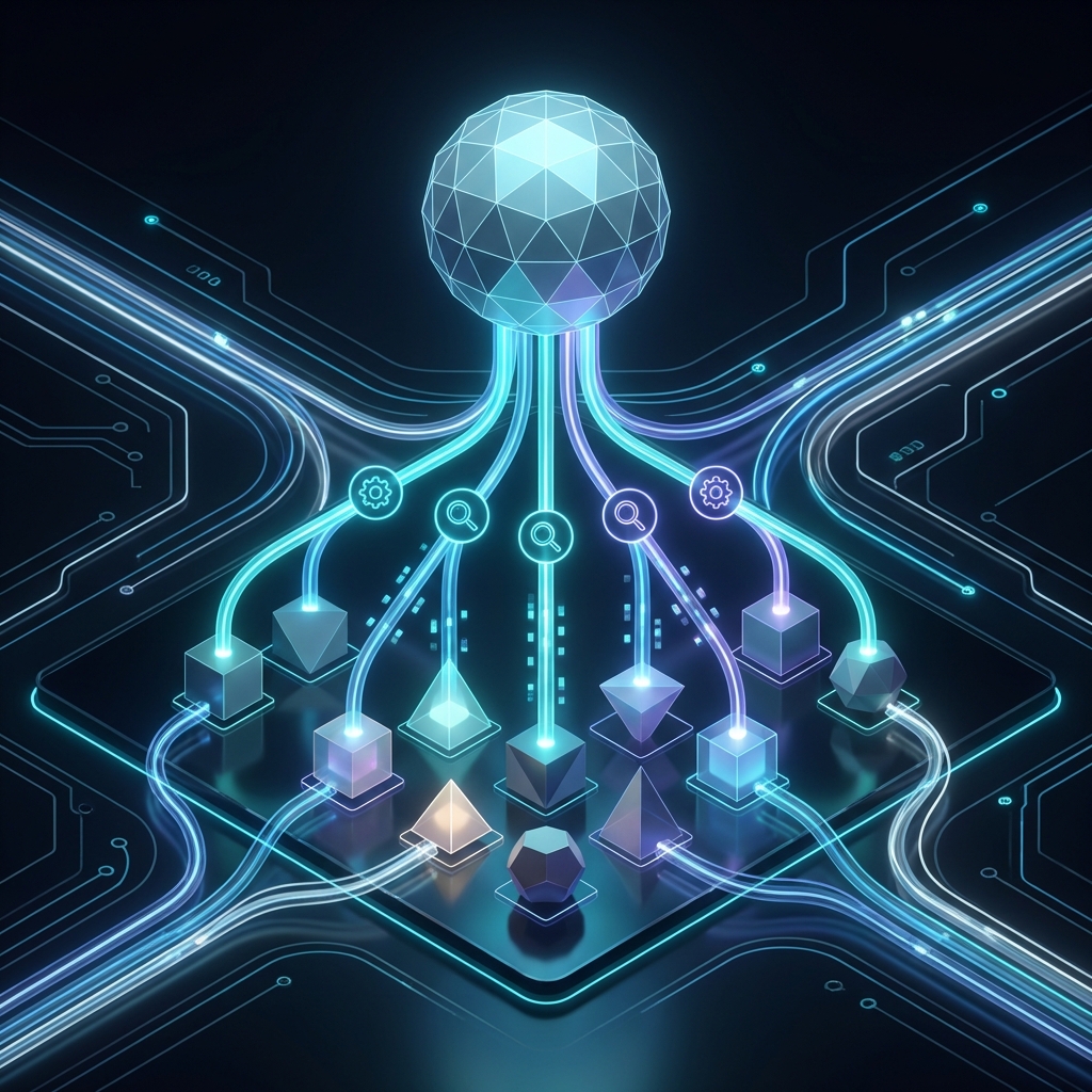 LangGraph state machine for multi-agent workflow orchestration