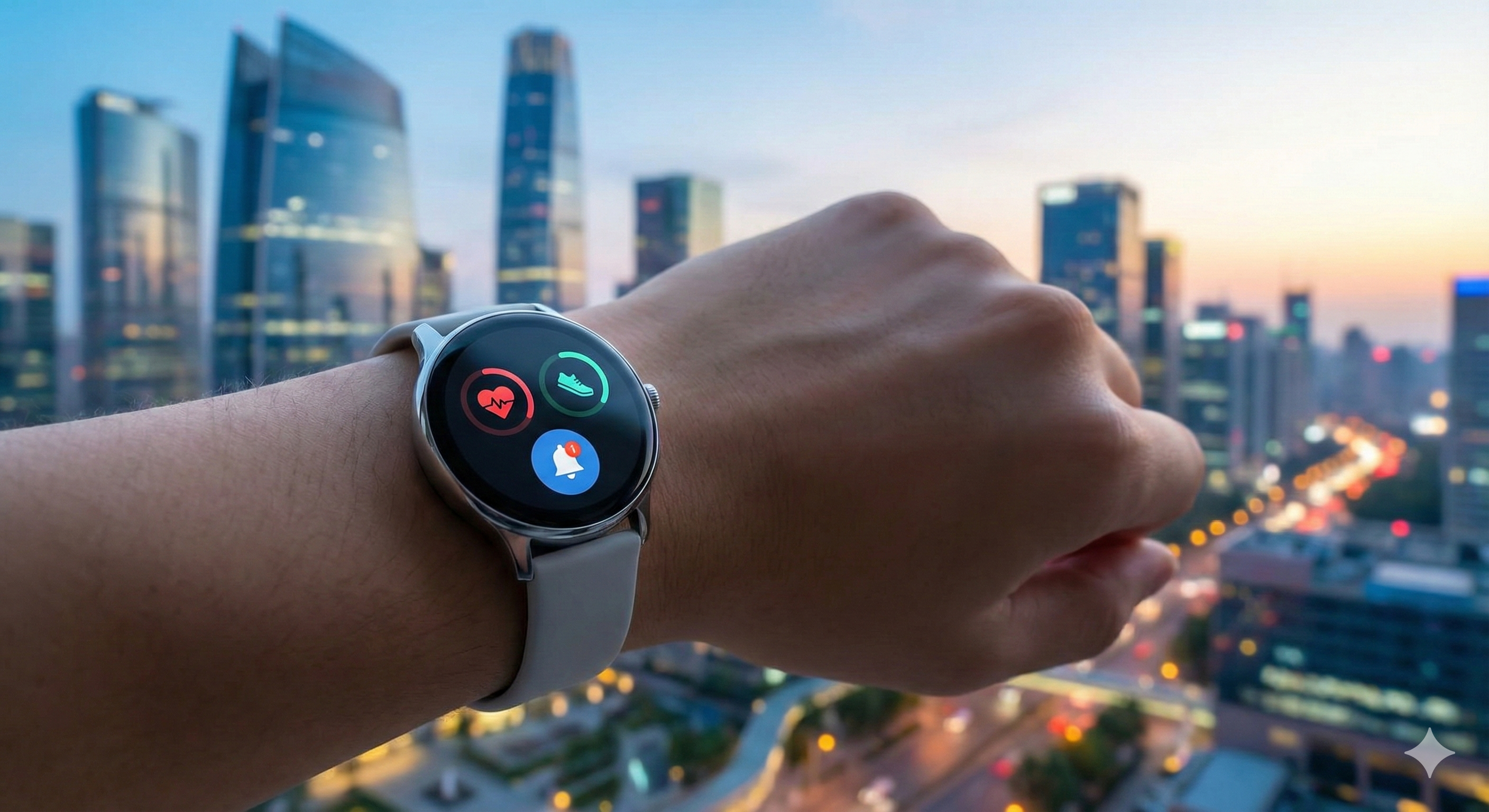 Wearable analytics and notifications surface