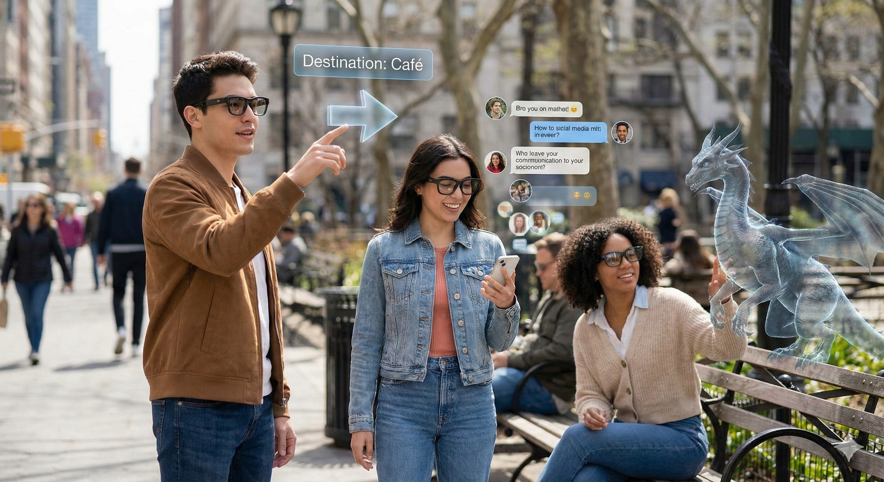 Augmented reality overlays in a daily environment