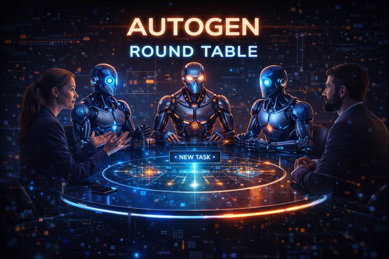 AutoGen Round Table Debate