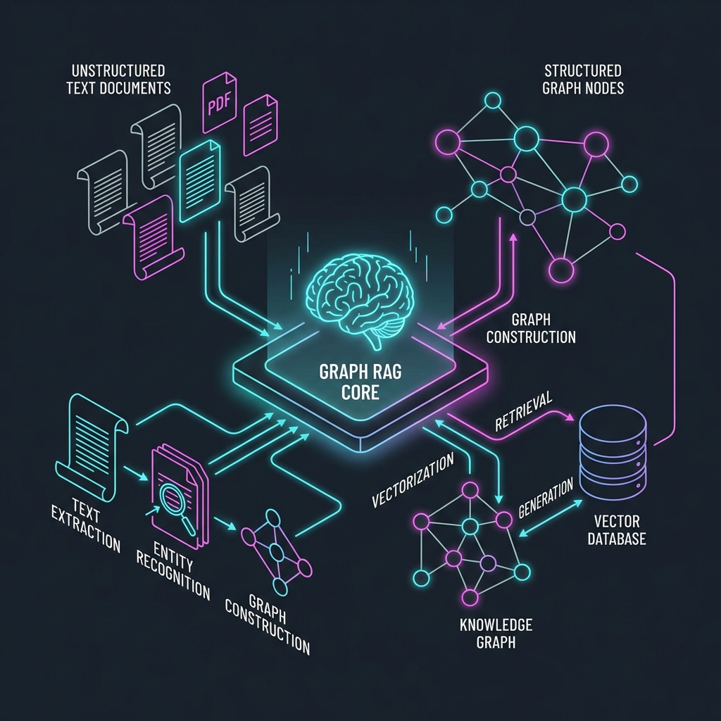 GraphRAG Architecture Diagram